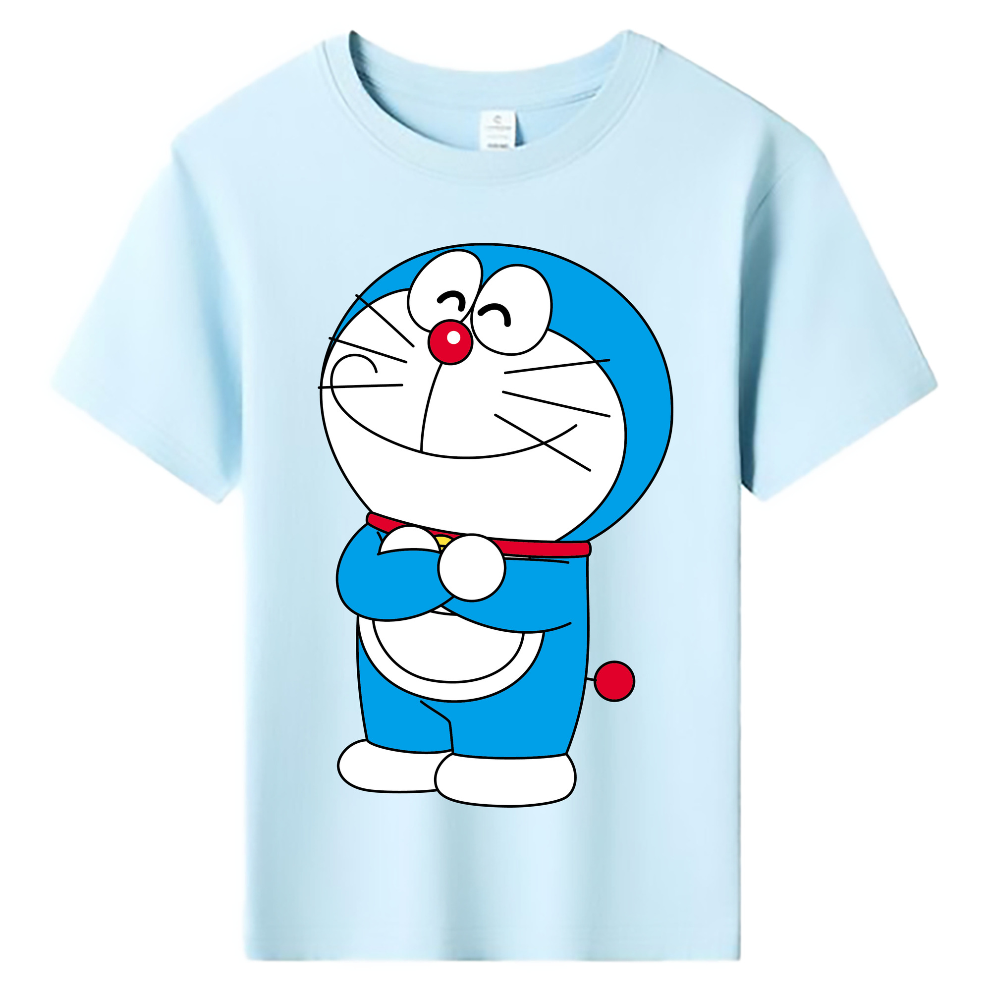 （画像用） ドラえもん Doraemon 綿100％キッズTシャツ（フロントプリント）